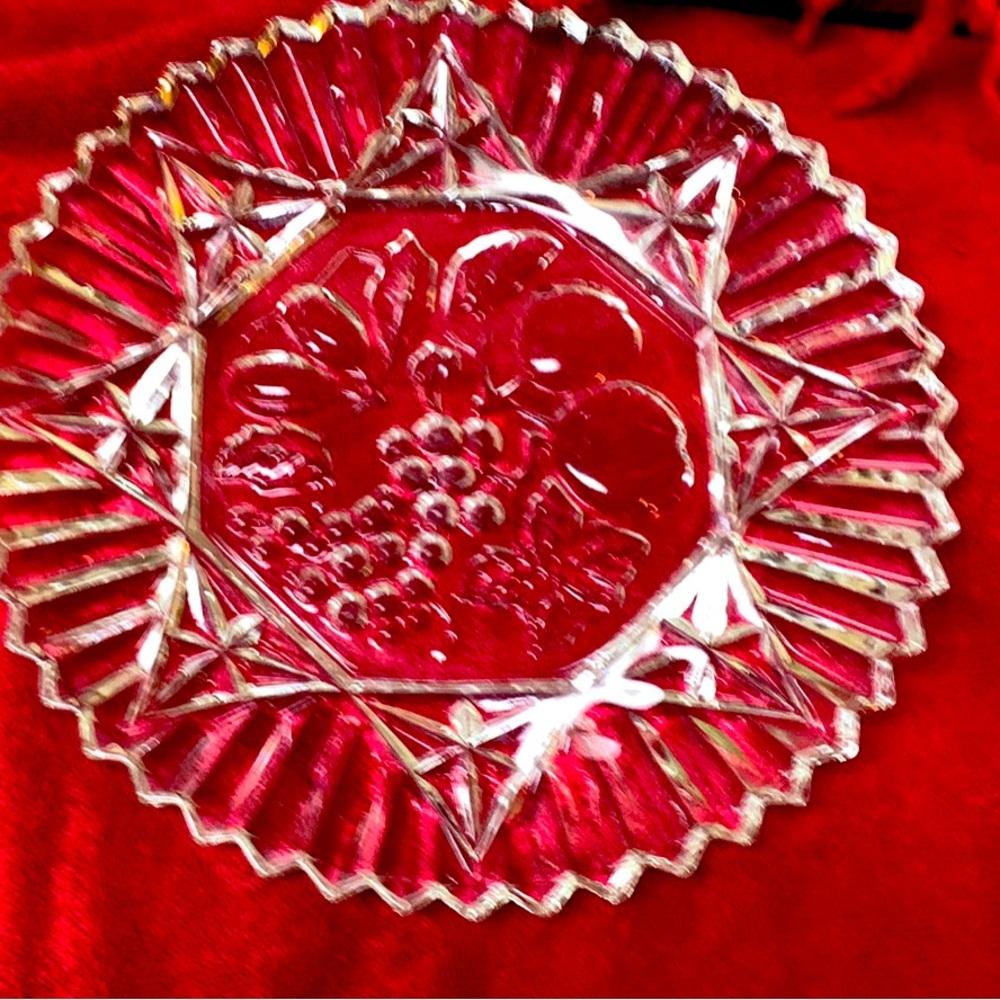 Glass platter